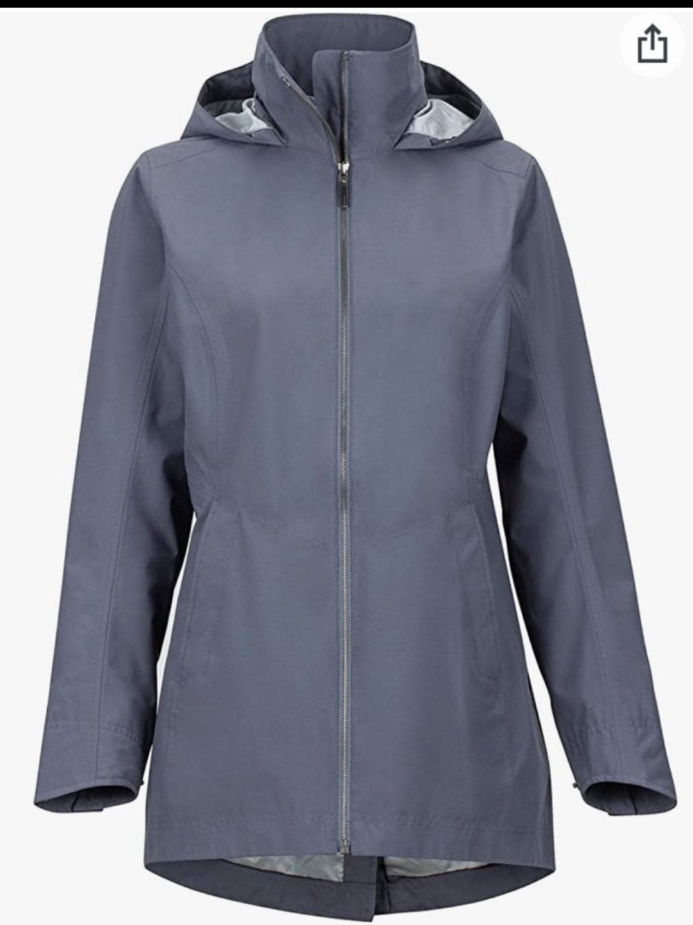 Marmot Women's Lea Jacket Raincoat Trench Curvy Fit Size XL Outdoor Minimalist